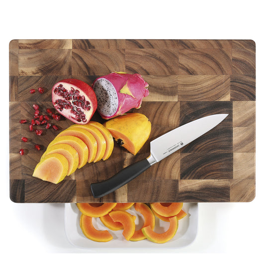 Hackblock, Akazie Stirnholz 45 x 30 x 8,5 cm