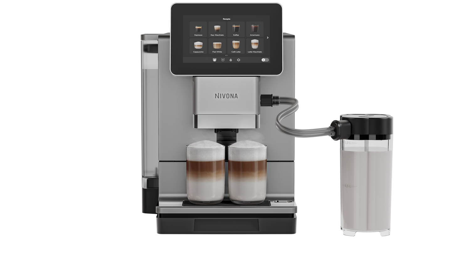 NIVONA NIVO 9103: Premium Kaffeevollautomat mit 5 Aromaprofilen, EasyClean+ Milchsystem & Chilled Brew – Genuss auf Knopfdruck