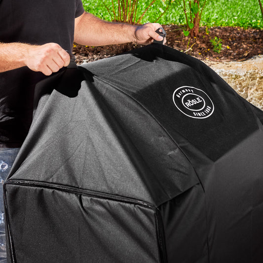 Abdeckhaube für Rösle VIDERO G4/G4-S / ALLFLAME 4 schwarz