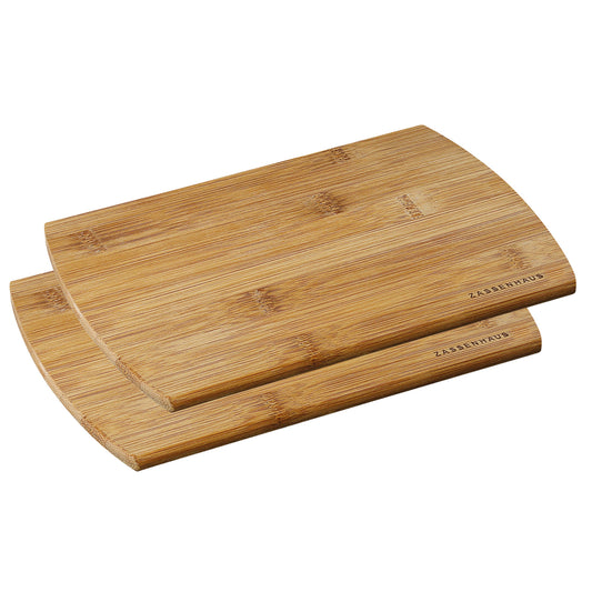 Frühstücksbretter 2er-Set, Bambus 22 x 15 cm