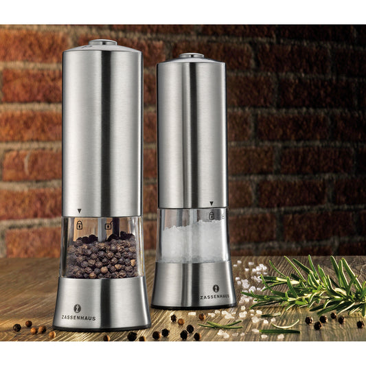 Pfeffermühle GERA elektrisch 18 cm Edelstahl