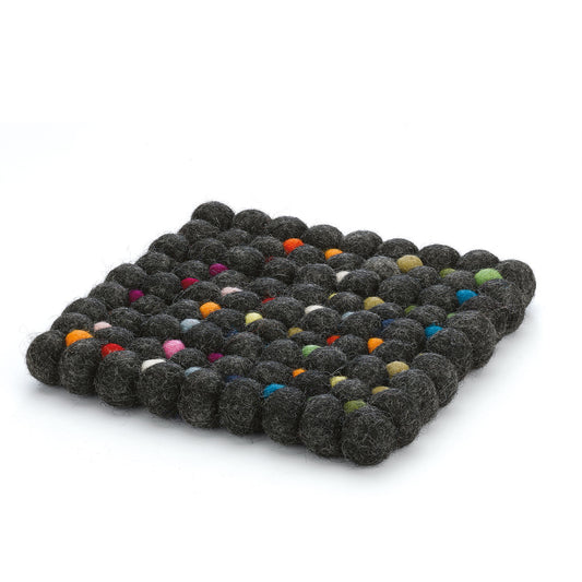 Untersetzer LANA NERO quadratisch