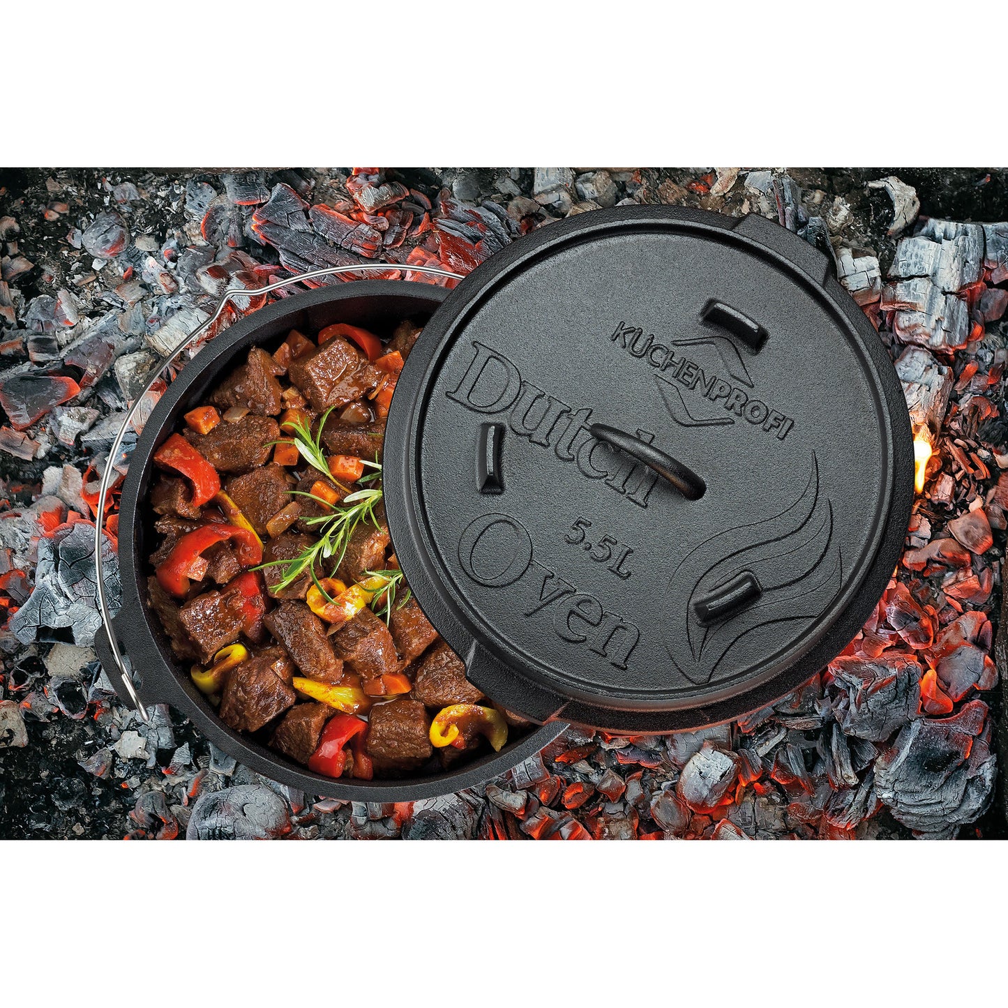 Dutch Oven Set 5,5 L, 3-tlg