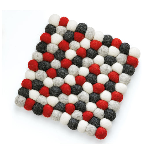 Untersetzer LANA ROSSO quadratisch