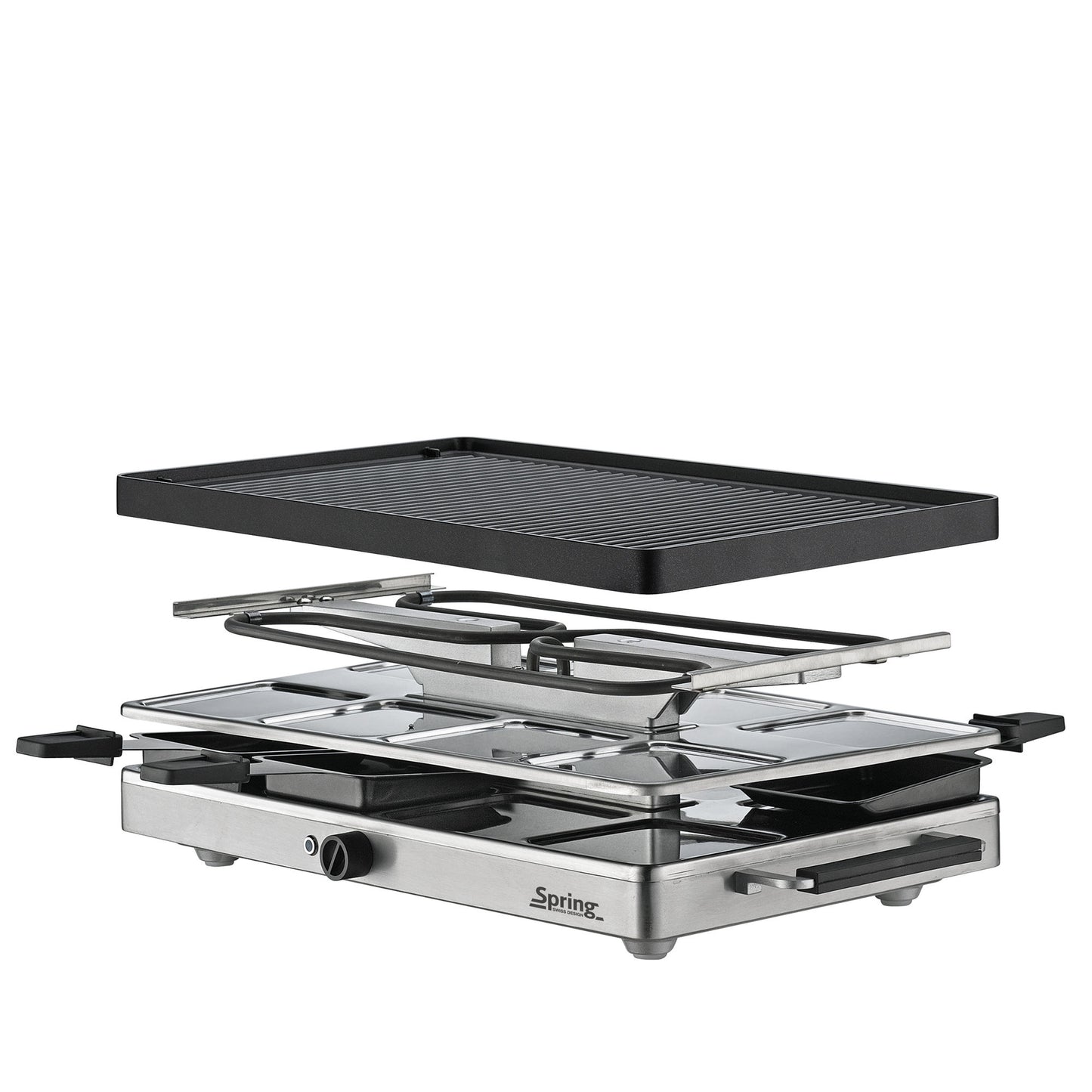 Raclette mit Alugrillplatte
