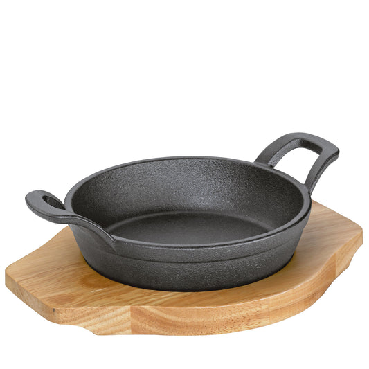 Servierpfanne mit 2 Griffen