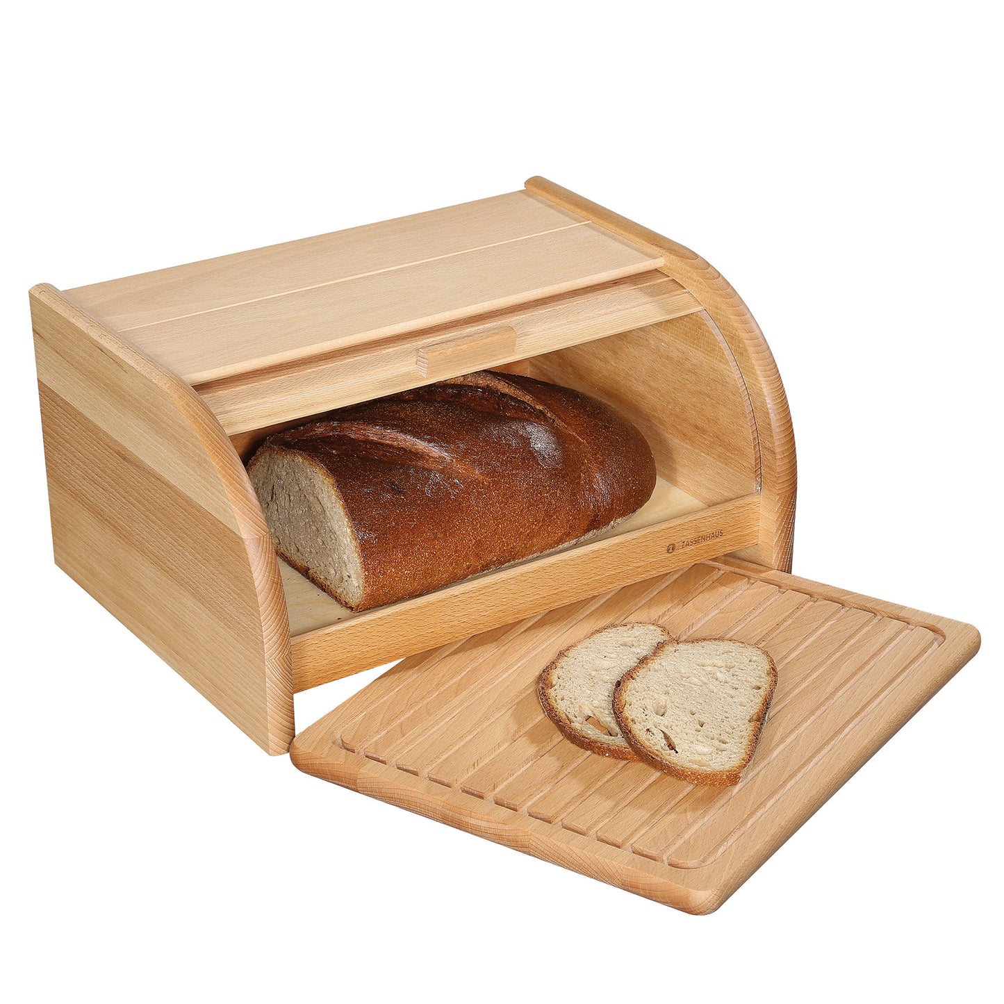 Brotkasten COUNTRY mit Brett, Buche 40 x 30 cm