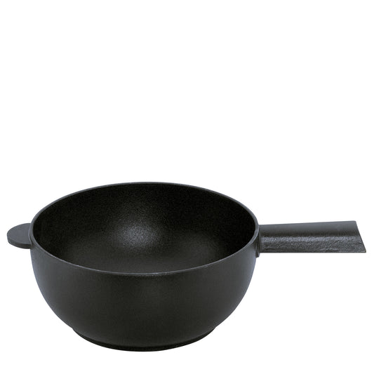 Caquelon SAAS-FEE schwarz matt 20 cm