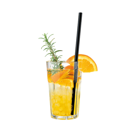 Trinkhalme VETRO NERO, gerade