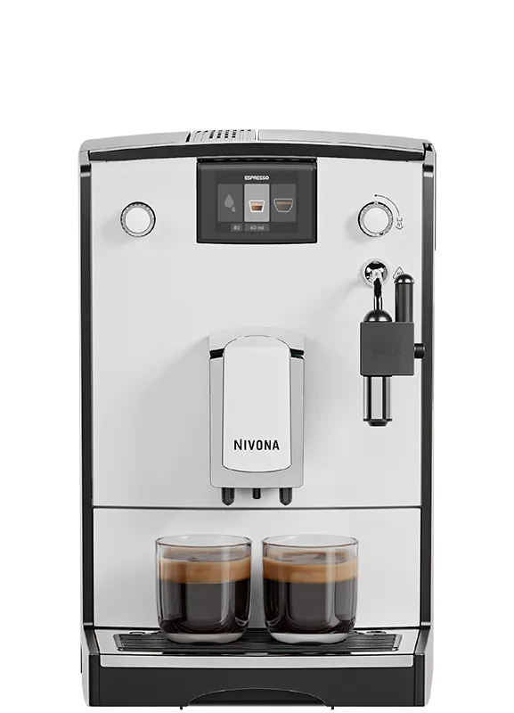 Nivona CafeRomatica NICR 5'60 Weiß - Frontansicht