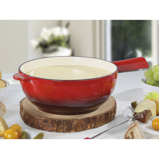 Caquelon SAAS-FEE rot 20 cm