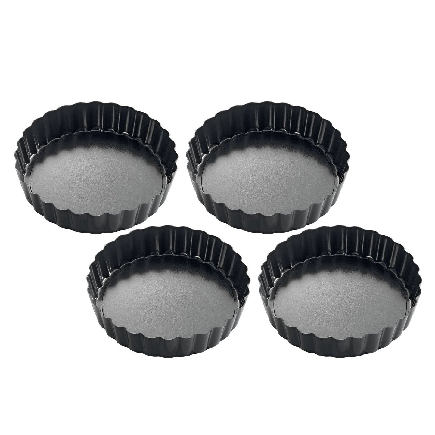 Tarteletteformen rund, 4er-Set