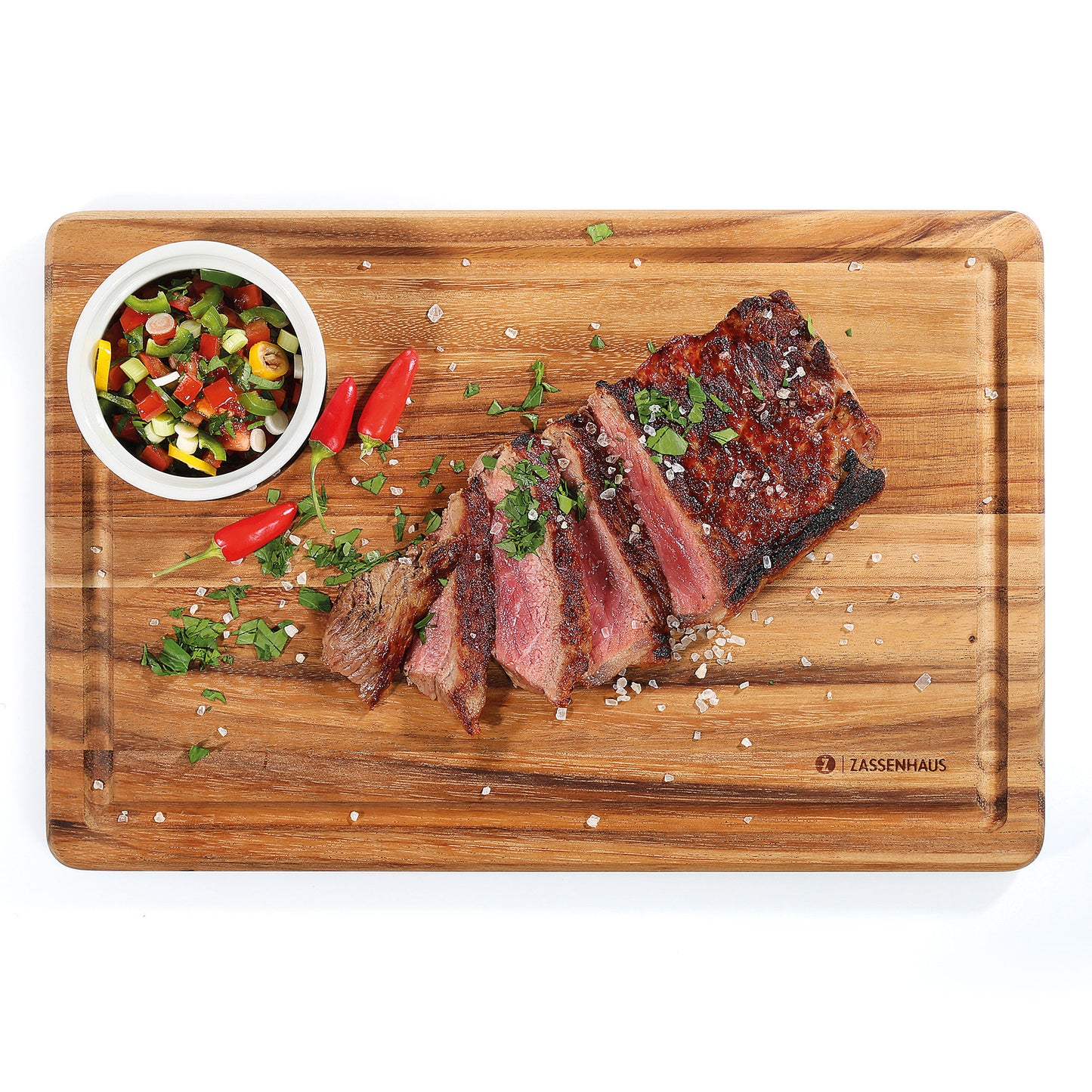 Steakbrett, Akazie 36 x 23 cm