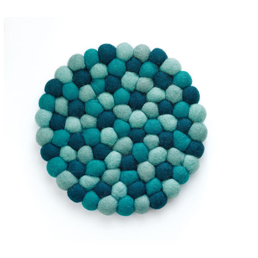 Untersetzer LANA AZZURRO rund