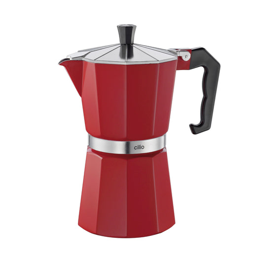 Espressokocher CLASSICO 6T rot