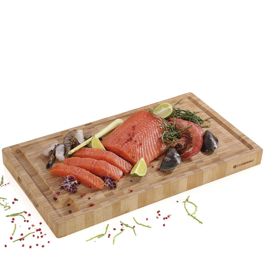 Hackblock, Bambus 54 x 30 x 4 cm