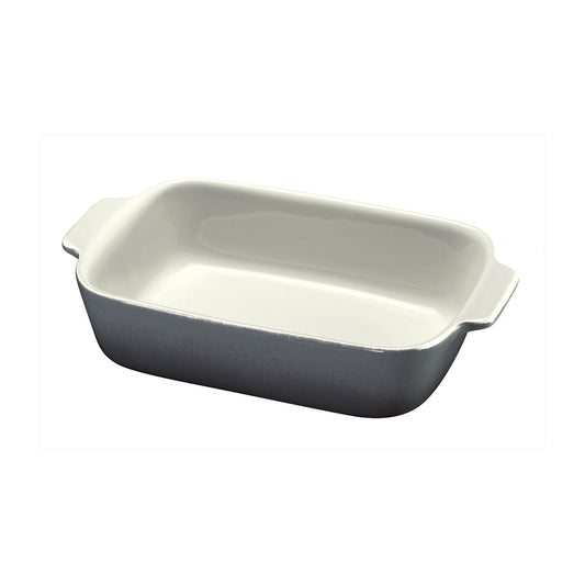 Auflaufform rechteckig 30 cm, pearl grey