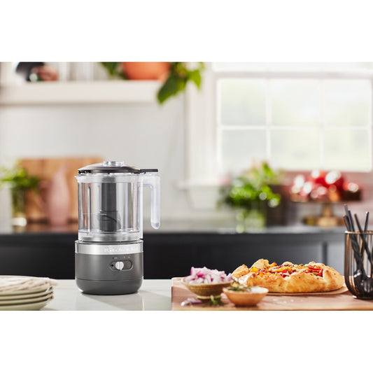KitchenAid kabelloser Zerkleinerer 1,18 L 5KFCB519EDG dunkelgrau
