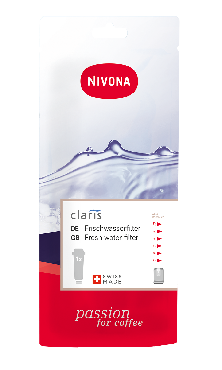 3er Pack Nivona Claris Frischwasserfilter NIRF 700 Vorteilspack