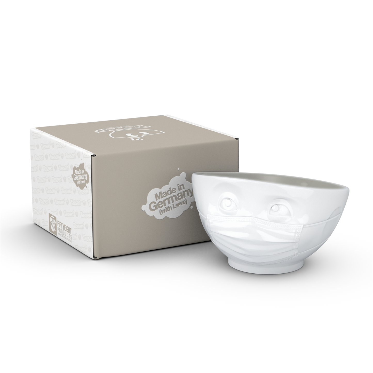 Schmunzel Schale Zuversicht innen Stein 500ml