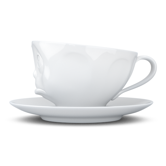 Schmunzel Kaffee Tasse -och Bitte- in weiß 200ml