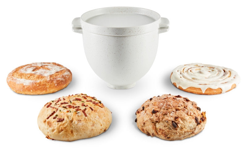 KitchenAid Brotbackschüssel mit Backdeckel Keramik 5KSM2CB5BGS