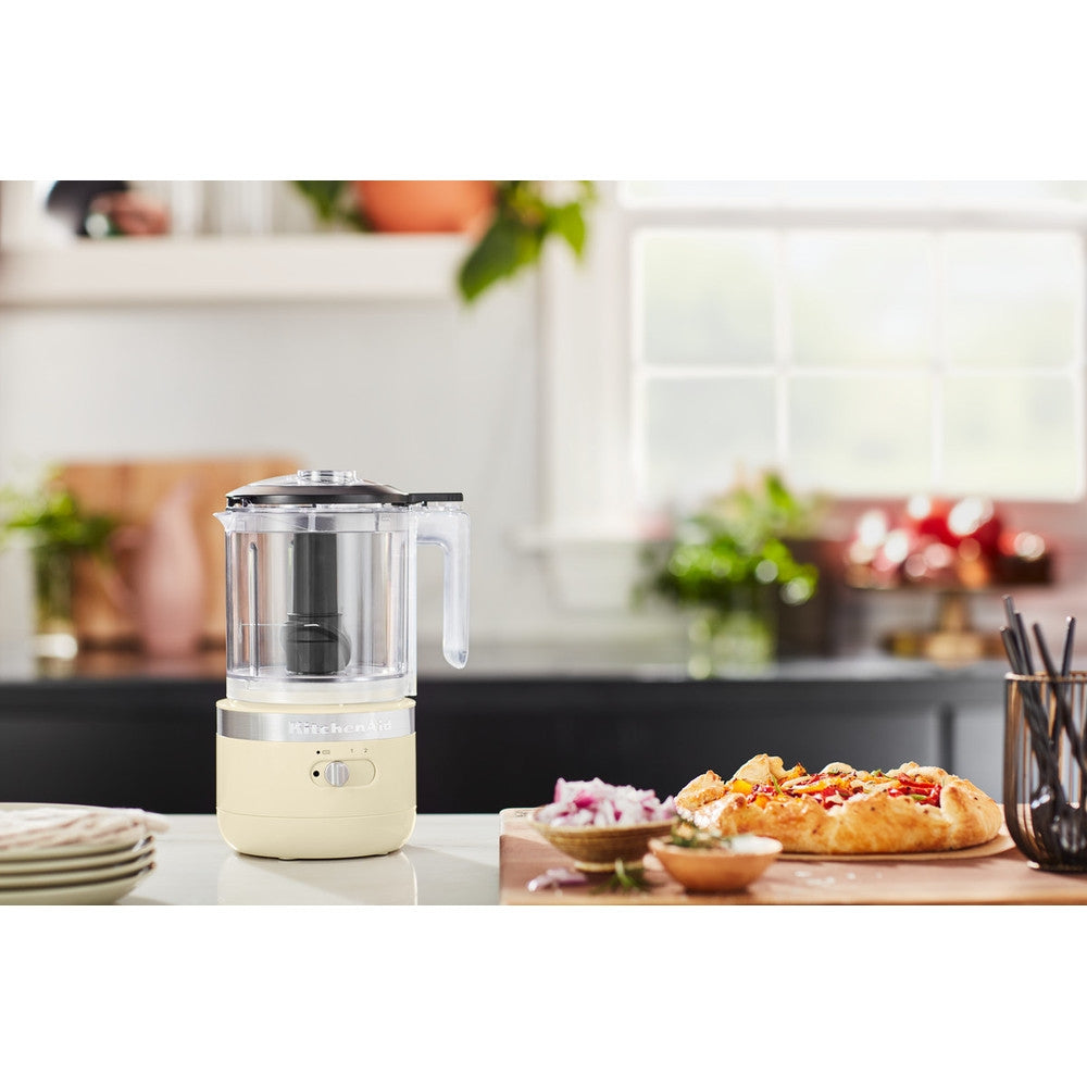 KitchenAid kabelloser Zerkleinerer 1,18 L 5KFCB519EAC creme