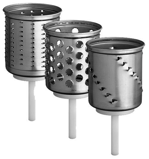 MESSERSCHMIDT Zusatztrommeln EMVSC für Gemüseschneider (MVSA) für KitchenAid