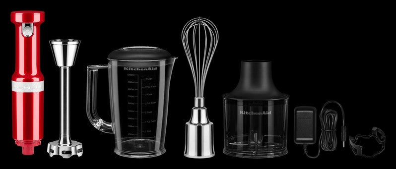 KitchenAid Artisan kabelloser Stabmixer 5KHBBV83EMS medaillon silber