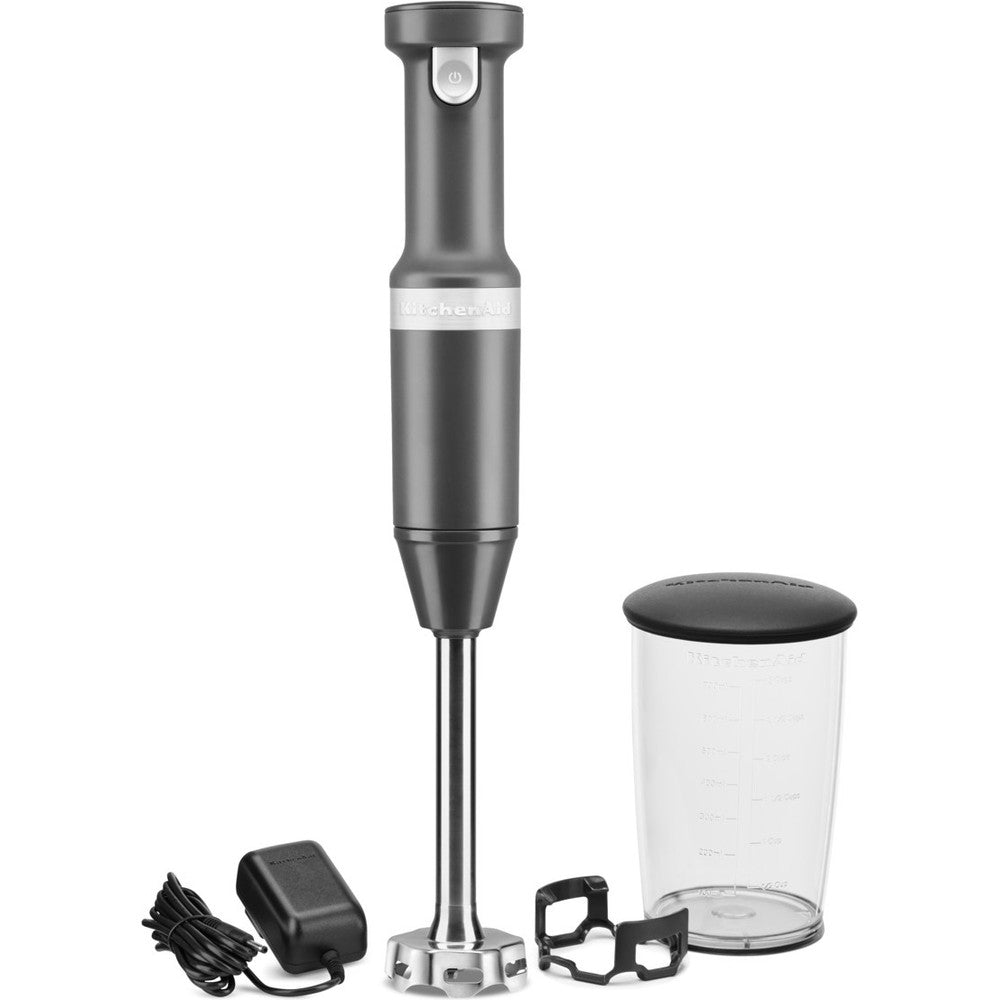 KitchenAid kabelloser Stabmixer 5KHBBV53EDG dunkelgrau