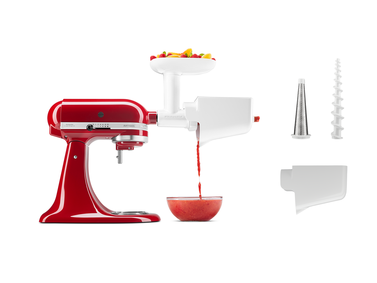 KitchenAid Zubehör Fleischwolf + Pürieraufsatz im Set (5KSMFVSFGA)