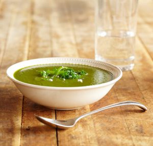 Grünkohl-Lauch-Suppe