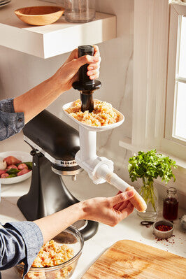 KitchenAid Zubehör Wurstfüllhorn mit 2 Kegeln passend zum 5KSMFGA (5KSMSSA) - Ansicht 2