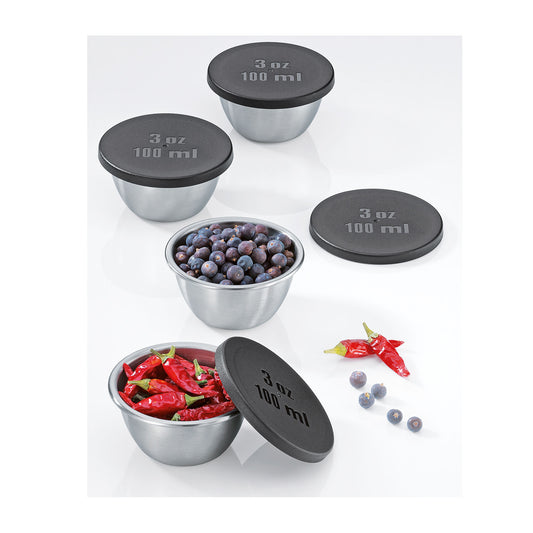 Mini-Gewürzdosen 100 ml, 4er-Set