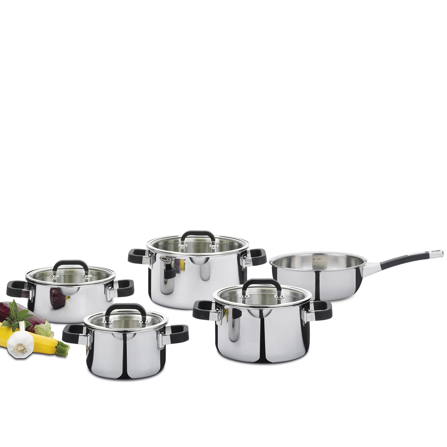 Topf-Set 5-teilig
