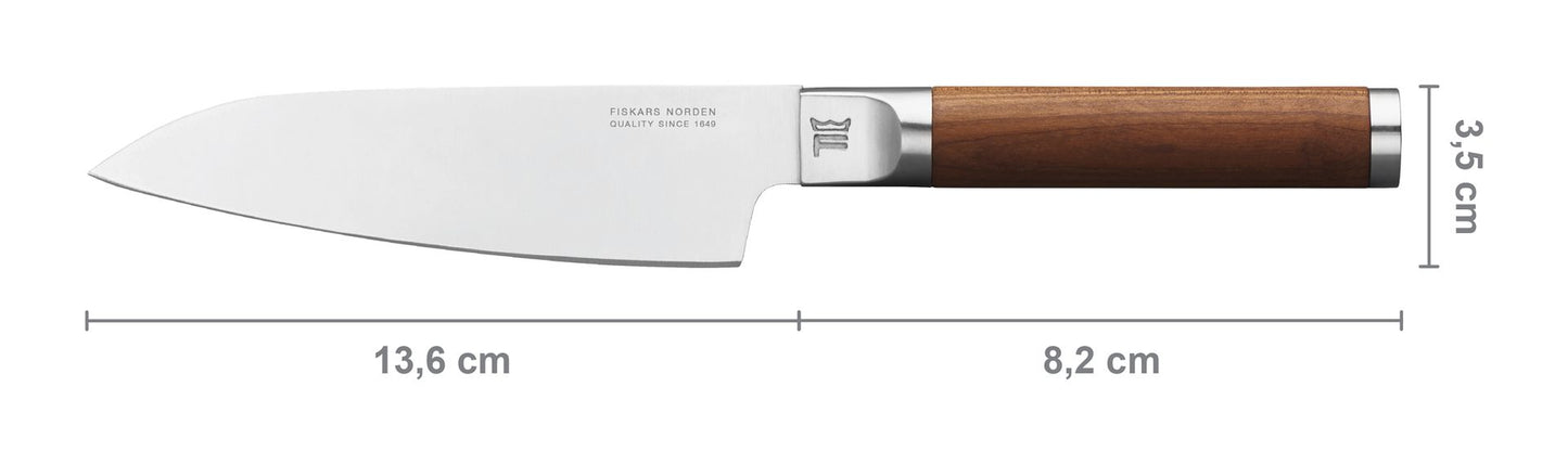 Fiskars Norden kleines Kochmesser - Klinge 12 cm