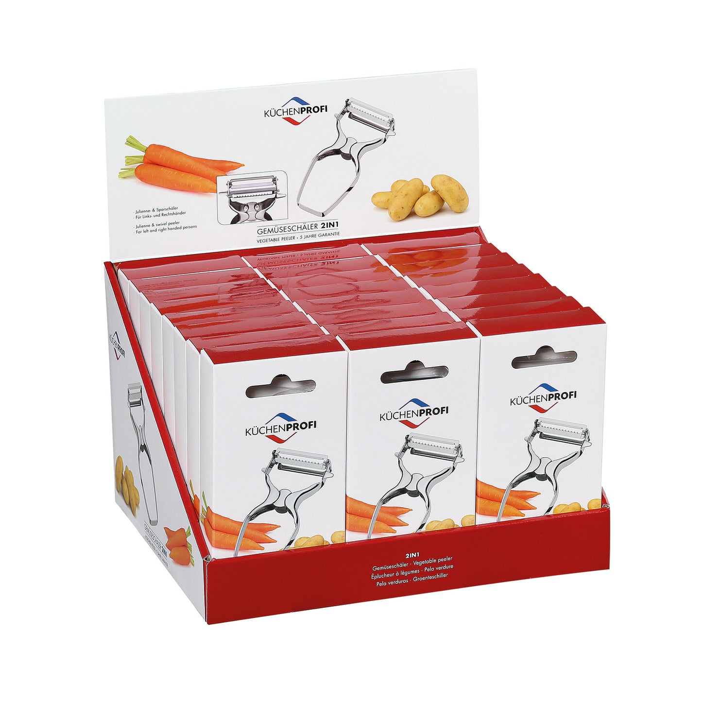 Gemüseschäler 2in1