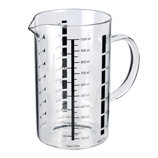 Messbecher 1 L, Glas