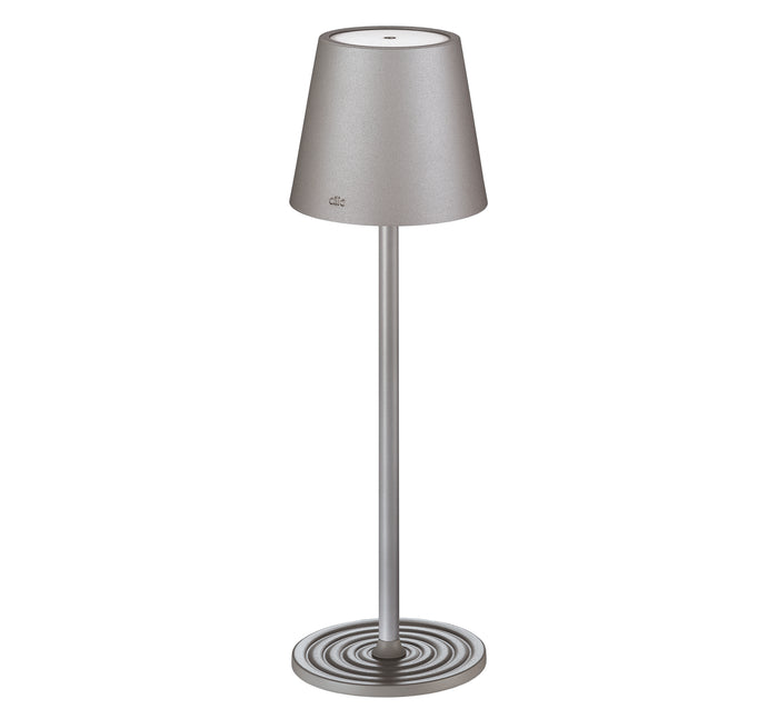 LED-Tischlampe SOLE grau