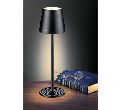 LED-Tischlampe SOLE schwarz