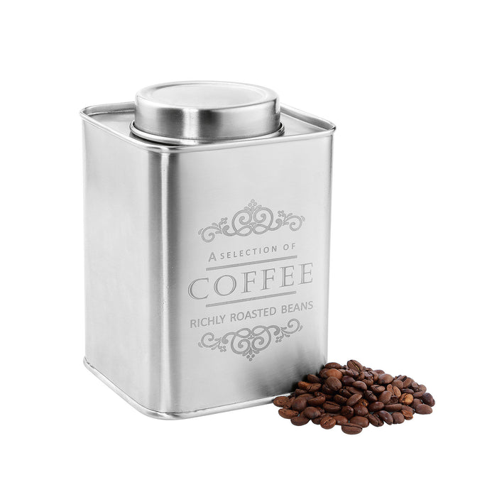 Vorratsdose COFFEE, Edelstahl 500 g