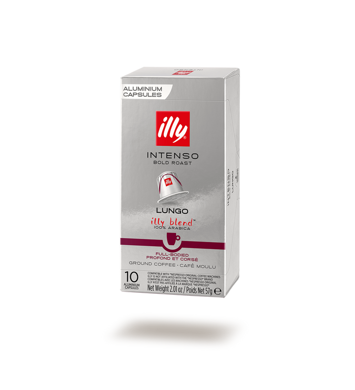 illy Intenso Lungo Kaffeekapseln kompatibel mit Nespresso Original*, 57 g