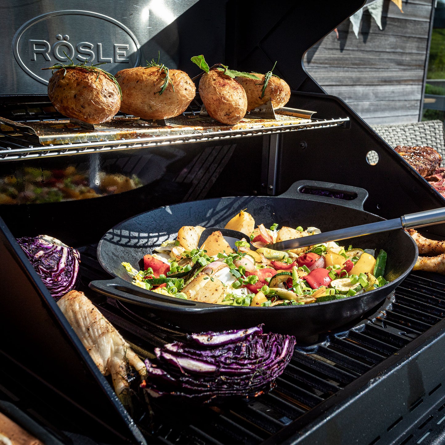 Rösle Gasgrill ALLFLAME Peer 3 50mbar