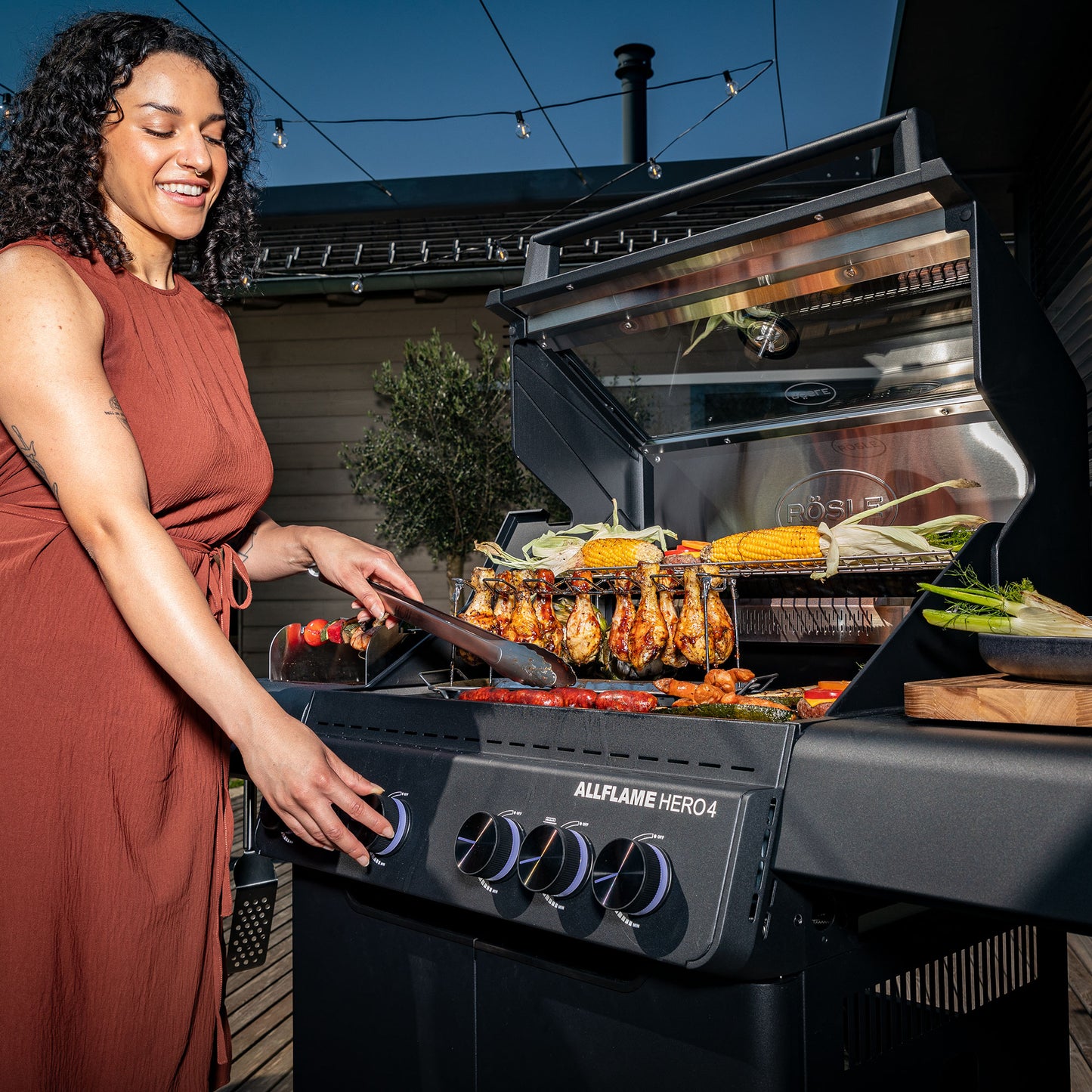 ALLFLAME Gasgrill Hero 4 Pro 50mbar | Outdoor Grill
