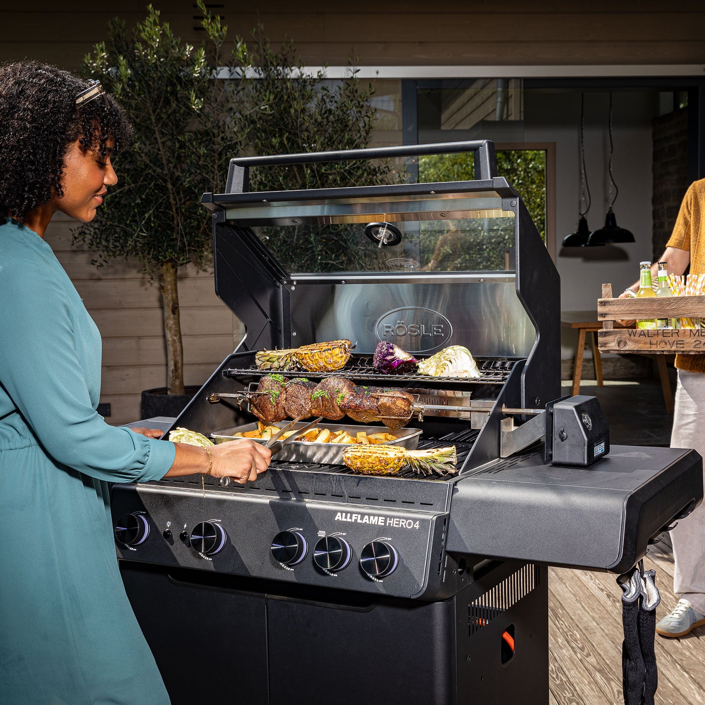 ALLFLAME Gasgrill Hero 4 Pro 50mbar | Outdoor Grill