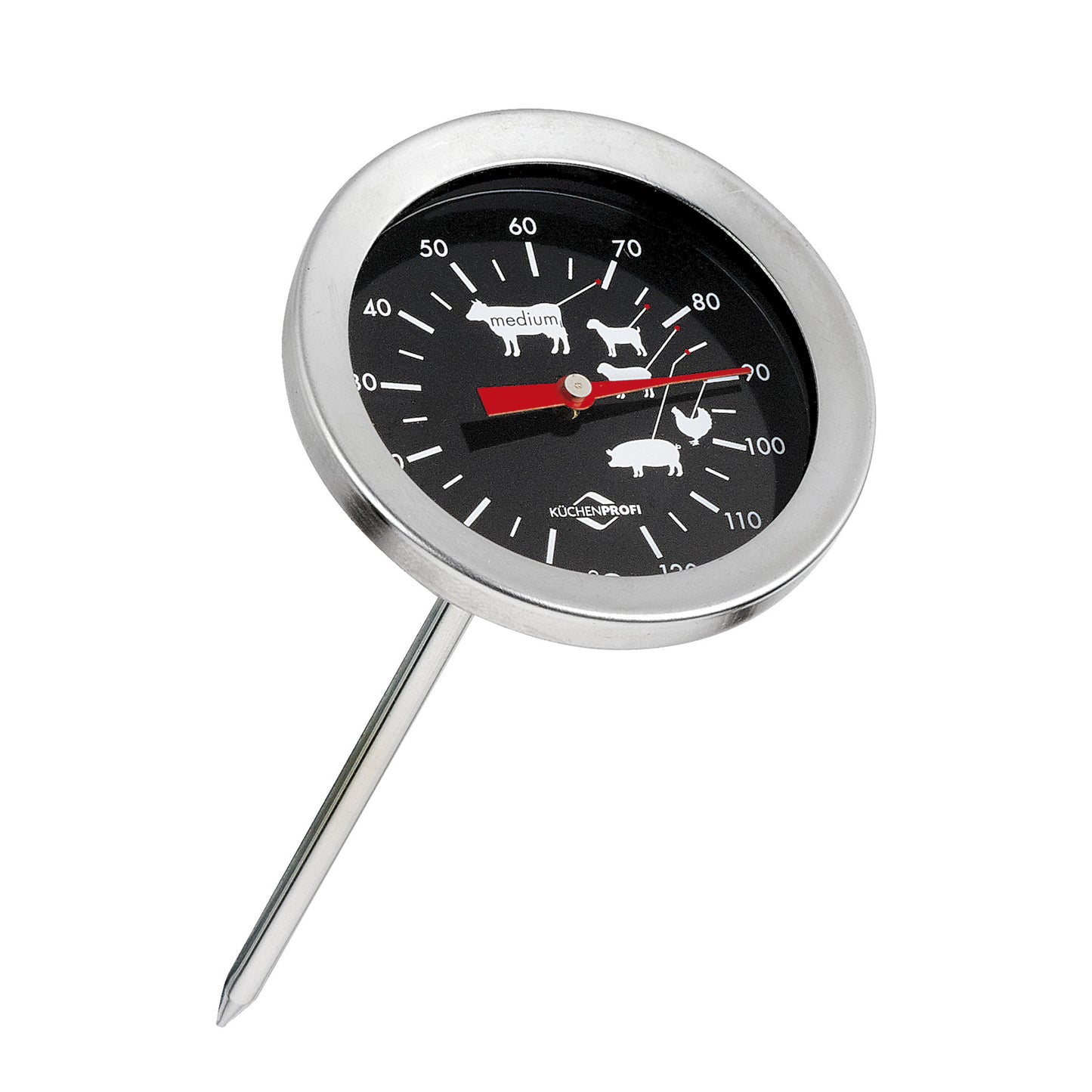 Bratenthermometer, schwarz