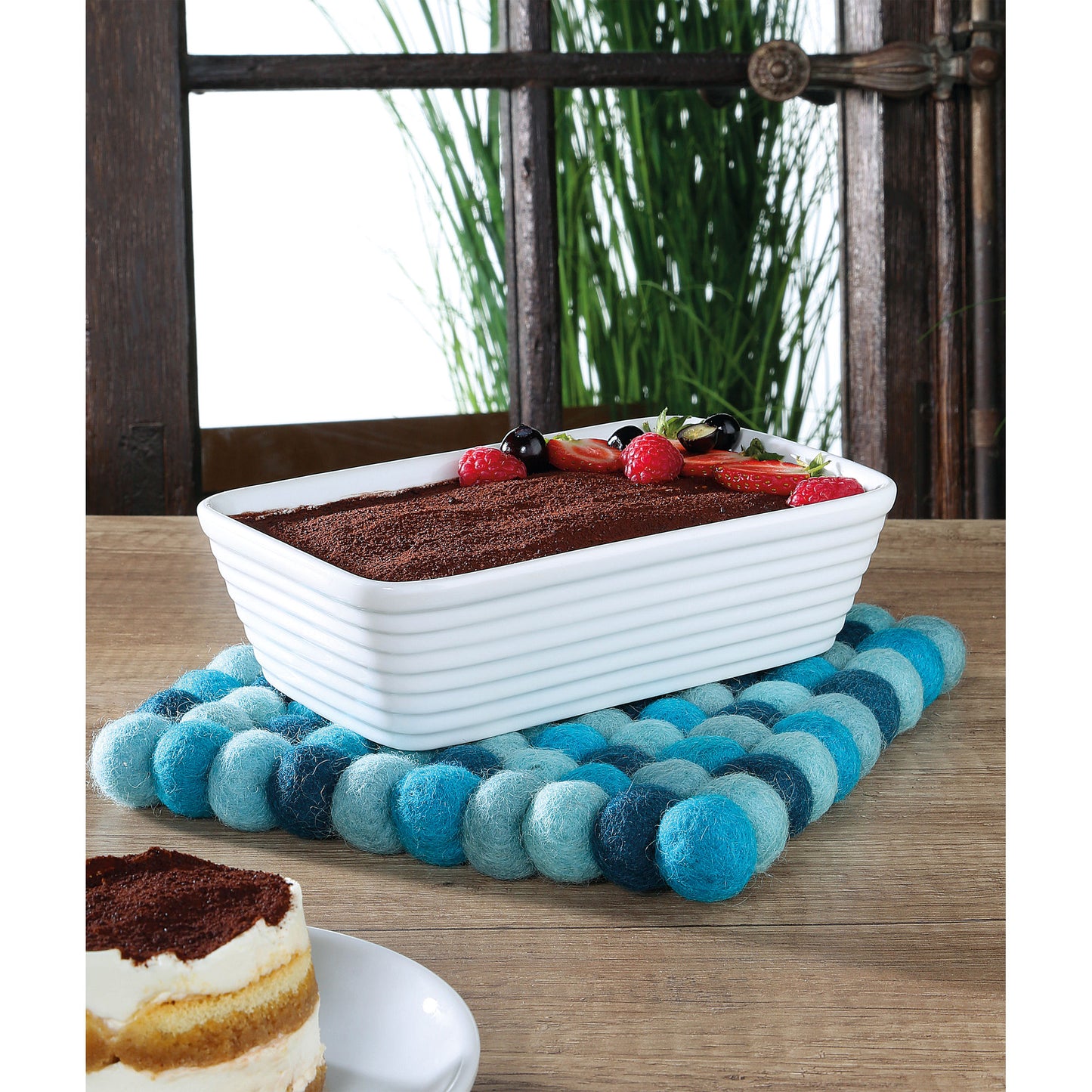 Untersetzer LANA AZZURRO quadratisch