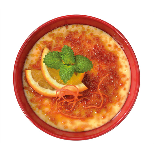 Crème Brûlée-Form Ø 12 cm rot