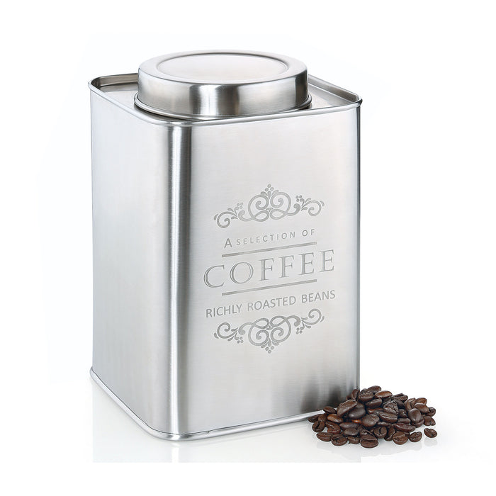 Vorratsdose COFFEE, Edelstahl 1000 g - Ansicht 2