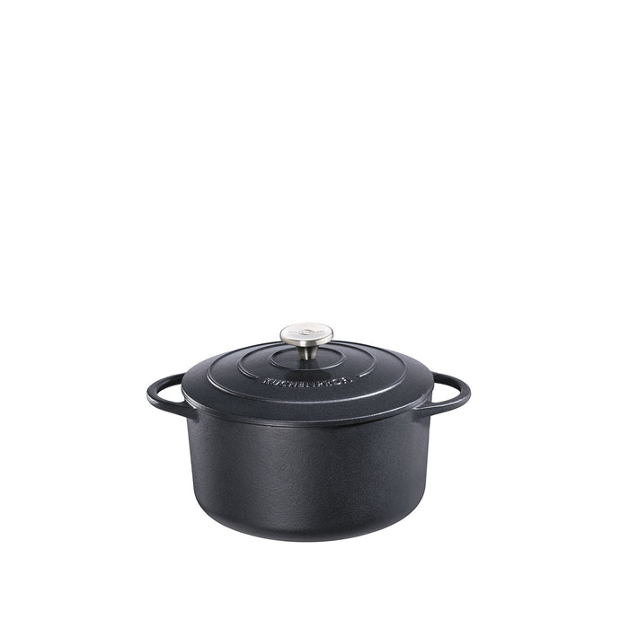 Bratentopf rund, 22 cm schwarz